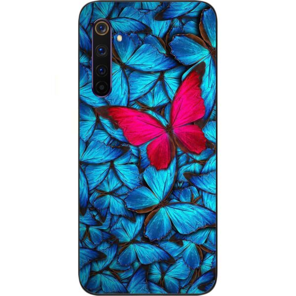 

Оригинальный TPU чехол Casemarket для Realme 6 с картинкой Бабочка