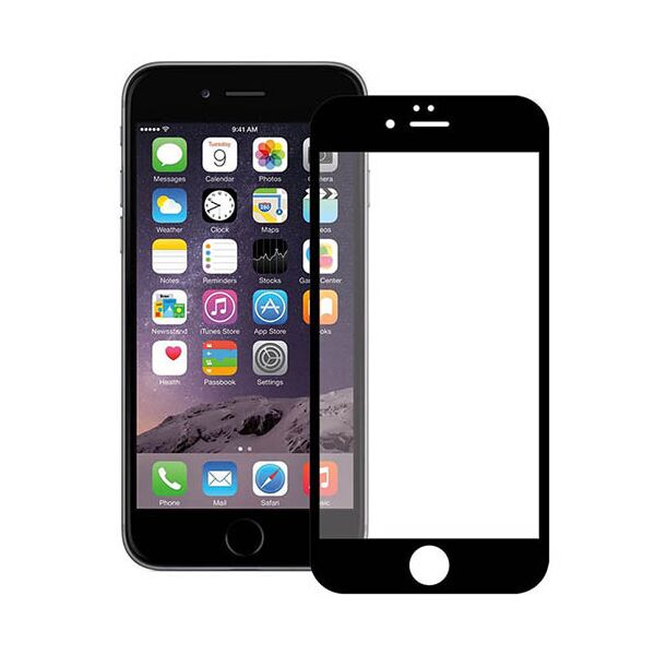 

Захисне скло Glass 6D Full Glue для Apple iPhone 6/6S (Чорний)
