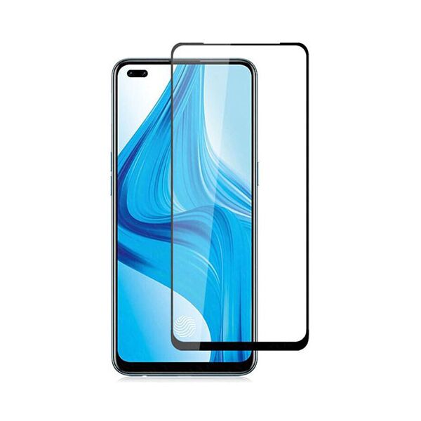 

Захисне скло Glass Full Glue для Oppo Reno 4 Lite (Чорний)