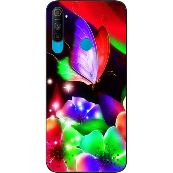 

Чехол силиконовый Casemarket с картинкой для Realme C3 Яркая бабочка