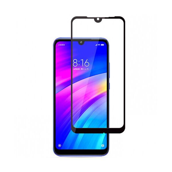 

Захисне скло Glass 6D Full Glue для Xiaomi Redmi 7 (Чорний)