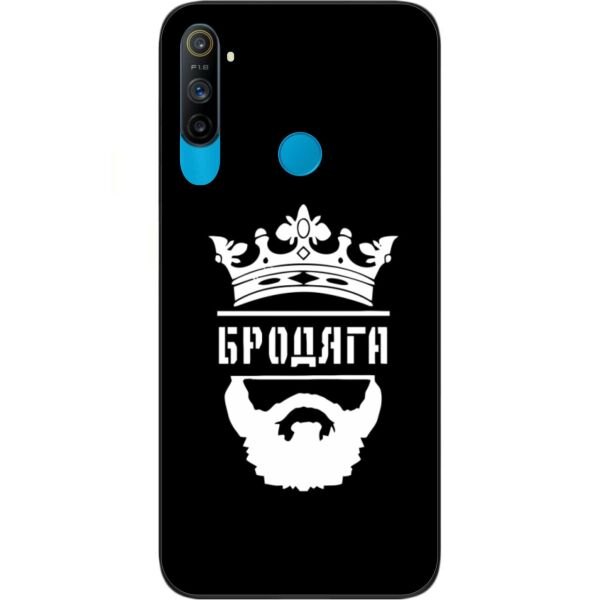

Оригинальный силиконовый чехол Casemarket для Realme C3 с картинкой Бродяга