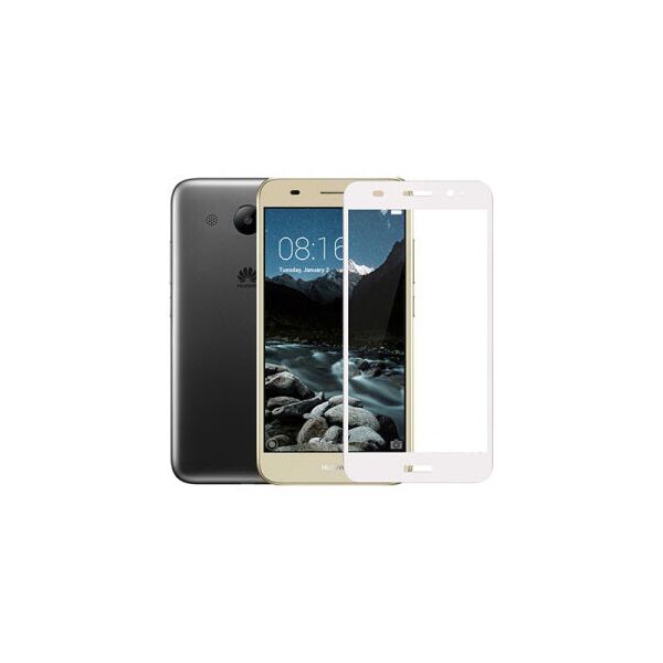 

Захисне скло Glass Full Screen для Huawei Y3 2018 (CAG-L02) (Білий)