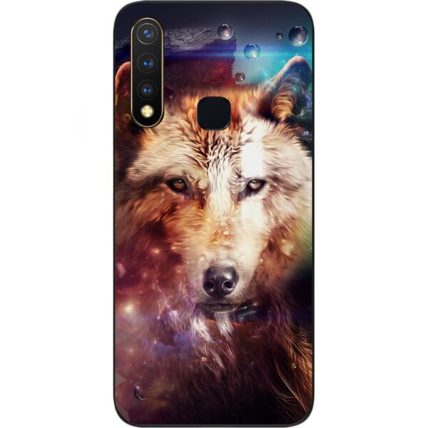 

Чехол силиконовый Casemarket с картинкой для Vivo Y19 Космический волк