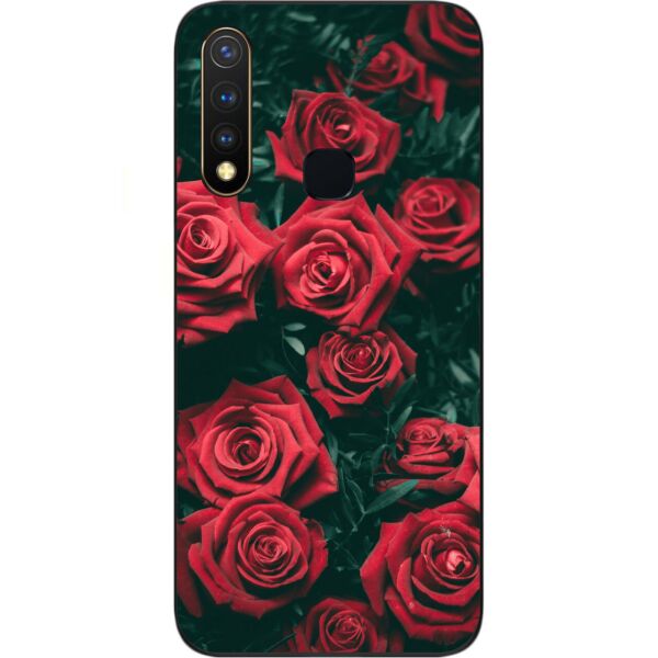

Силиконовый бампер Casemarket с изображением для Vivo Y19 Розы