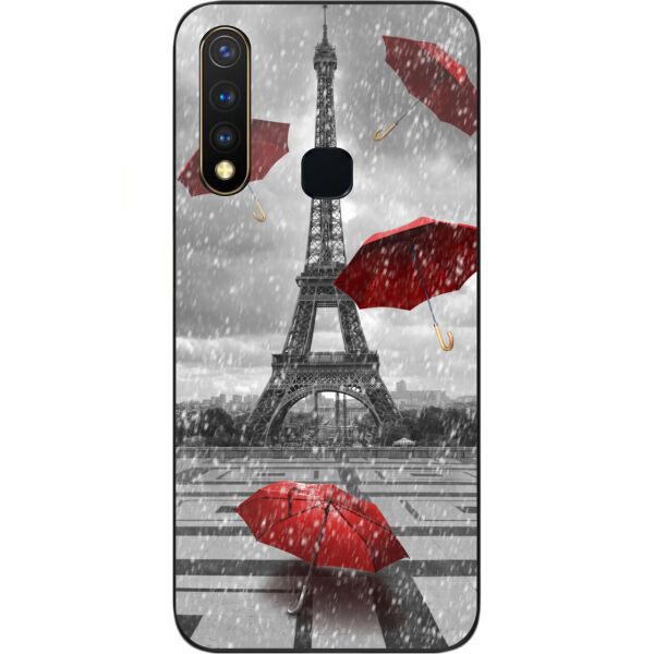 

Силиконовый бампер Casemarket с изображением для Vivo Y19 Париж