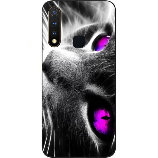 

Оригинальный бампер Casemarket для Vivo Y19 с картинкой Красивый кот