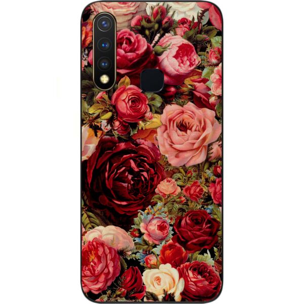

Чехол силиконовый Casemarket для Vivo Y19 с картинкой Пионы