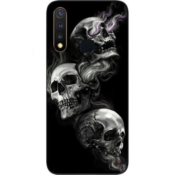 

Чехол силиконовый Casemarket для Vivo Y19 с картинкой Три черепа