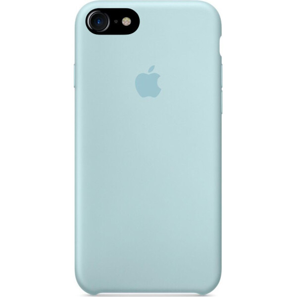

Чехол накладка xCase на iPhone 7/8 Silicone Case светло-бирюзовый(31)