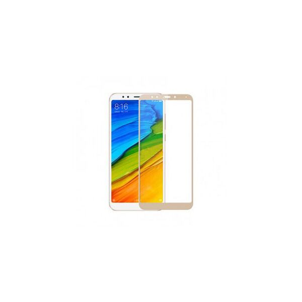 

Захисне скло Glass Full Screen для Xiaomi Redmi 5 (Золотий)