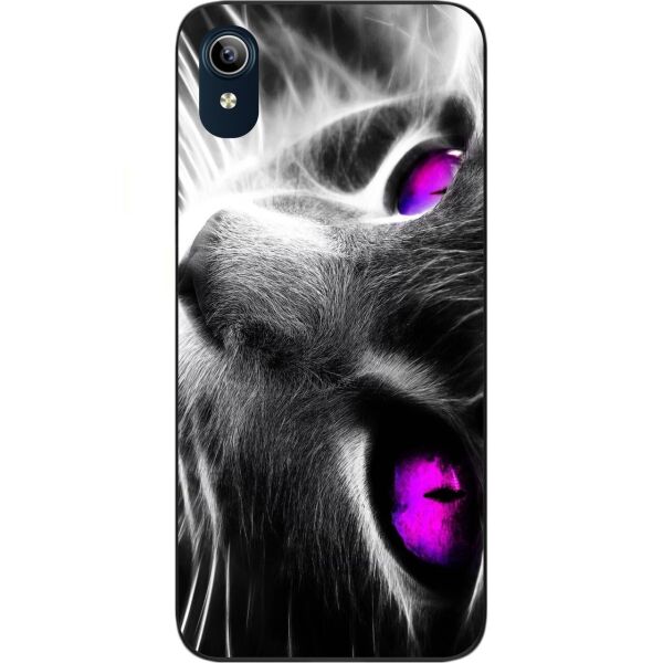

Оригинальный бампер Casemarket для Vivo Y91C с картинкой Красивый кот