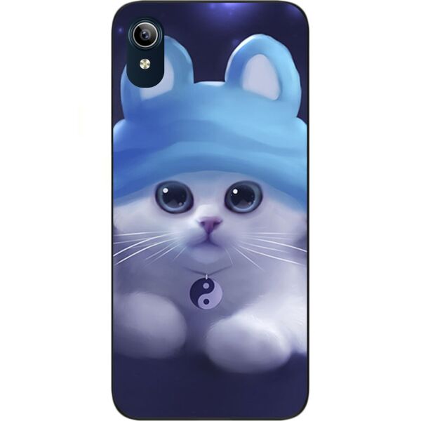 

Оригинальный бампер Casemarket для Vivo Y91C с картинкой Котик