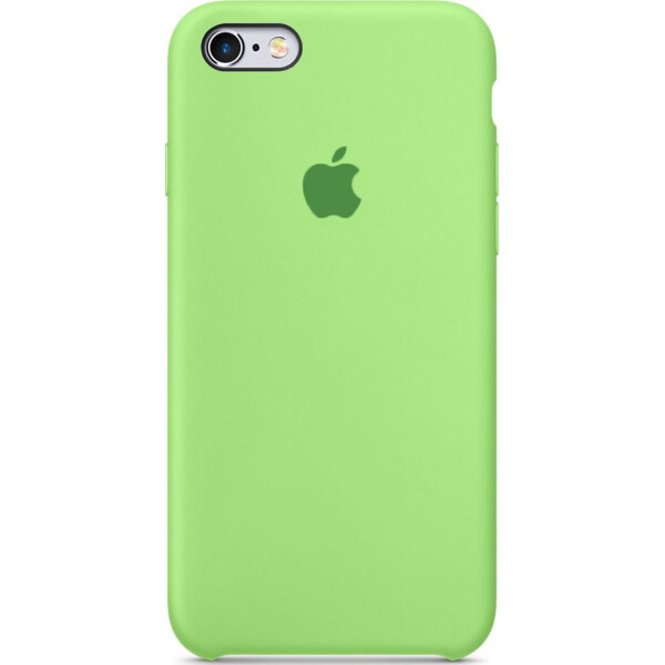 

Чехол накладка xCase на iPhone 6/6s Silicone Case ярко-зеленый
