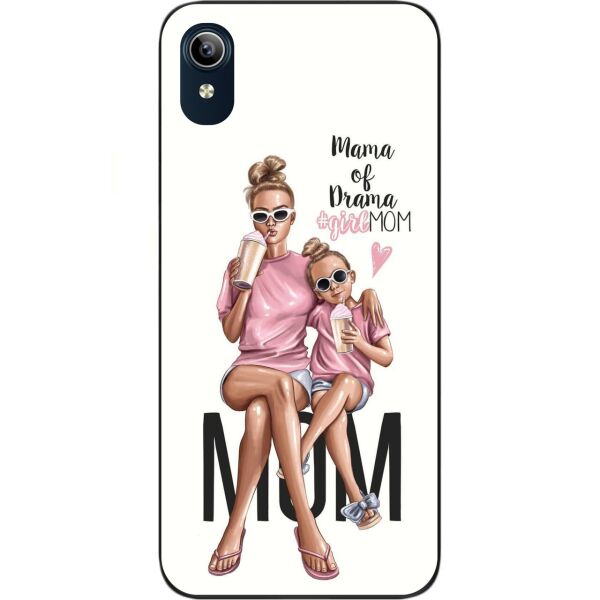 

Оригинальный TPU чехол Casemarket для Vivo Y91C с картинкой Мама с дочкой