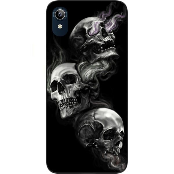 

Чехол силиконовый Casemarket для Vivo Y91C с картинкой Три черепа
