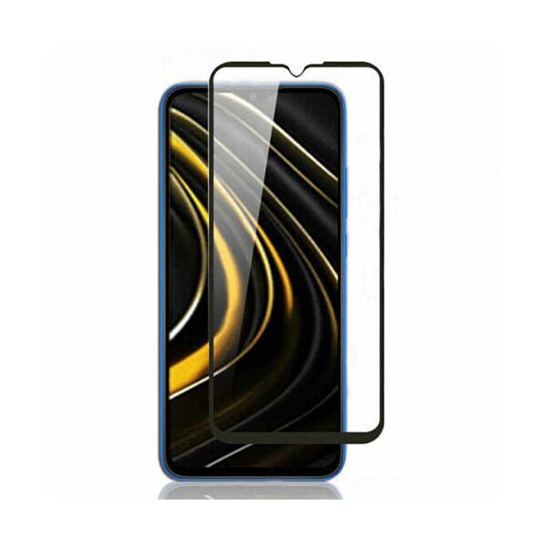 

Захисне скло Glass Full Glue для Xiaomi Poco M3 (Чорний)