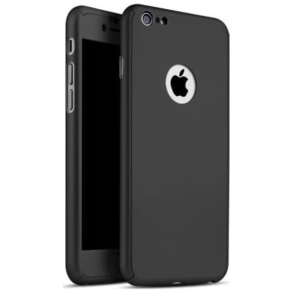 

Чехол накладка xCase на iPhone 7 Plus/8 Plus Full Cover 360 Logo черный