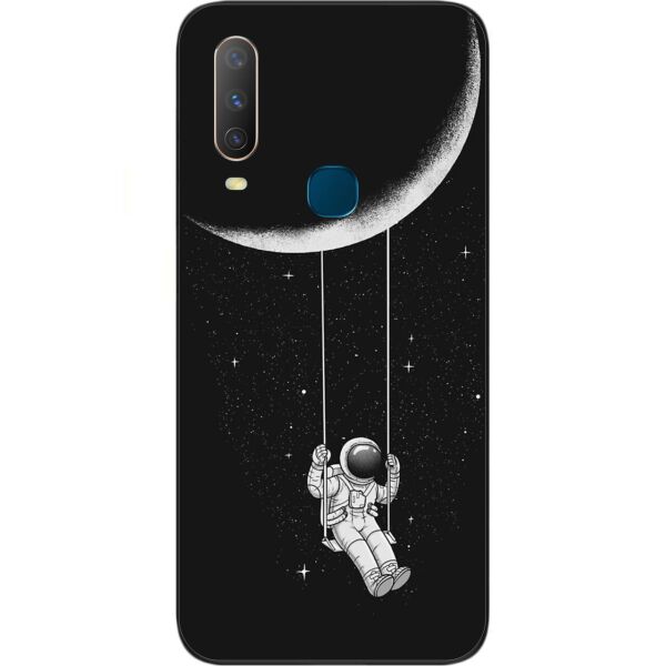 

Силиконовый бампер Casemarket с изображением для Vivo Y15 Лунные качели