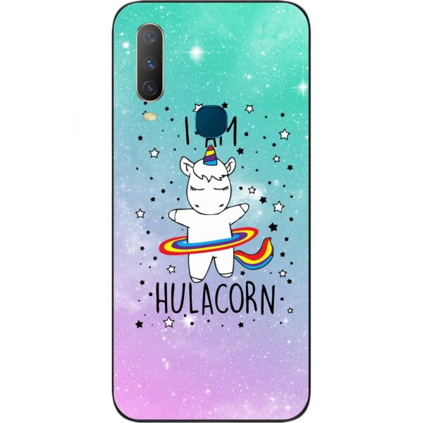 

Оригинальный силиконовый чехол Casemarket для Vivo Y15 с картинкой Единорог