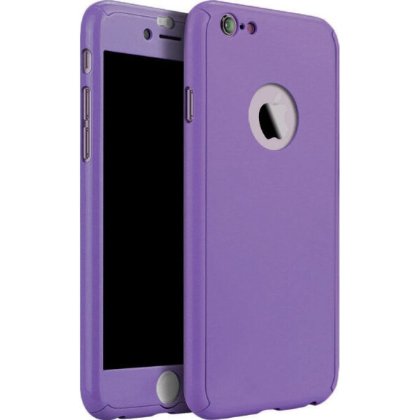 

Чехол накладка xCase на iPhone Х Full Cover 360 Logo фиолетовый