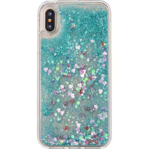 

Чехол накладка xCase на iPhone Х Floating Little Heart зеленый