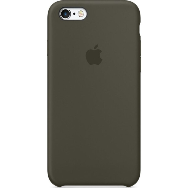 

Чехол накладка xCase на iPhone 5/5s/se Silicone Case темно оливковый