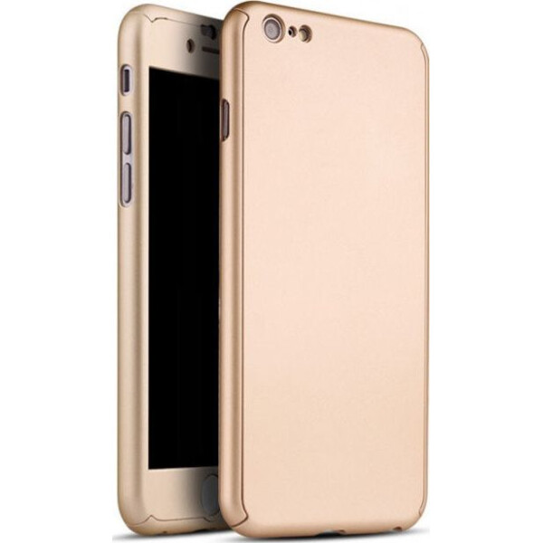 

Чехол накладка xCase на iPhone 7/8 Full Cover 360 золото