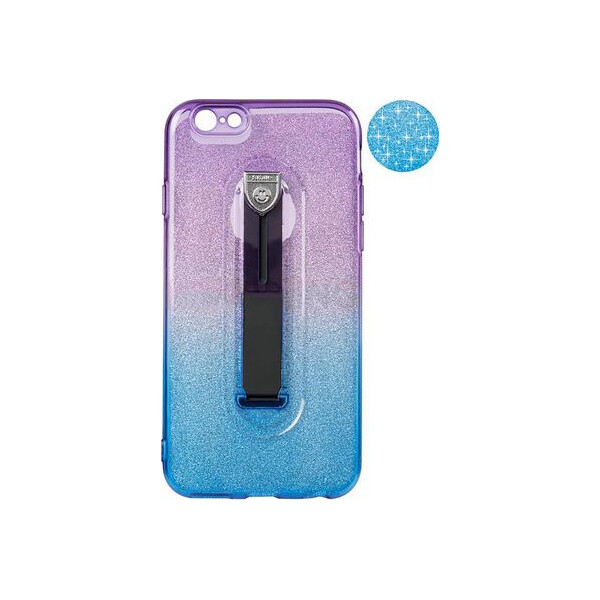 

Чехол накладка для iPhone Х/XS Remax Glitter Hold Series Blue/Violet