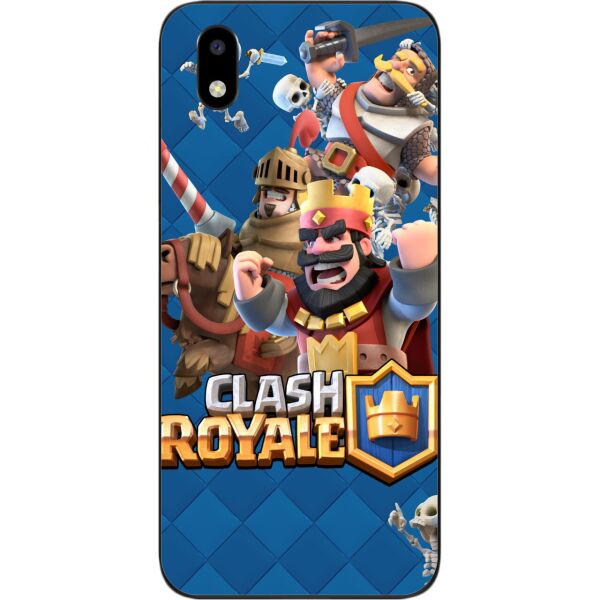 

Силиконовый бампер SMTT для ZTE Blade A3 2020 с картинкой игра Clash Royale герои