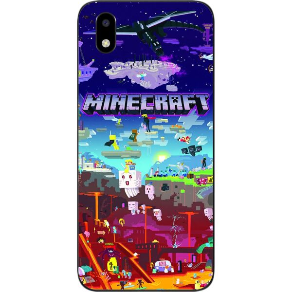 

Силиконовый бампер SMTT для ZTE Blade A3 2020 с картинкой игра Minecraft