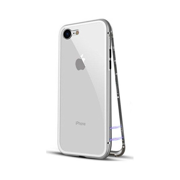 

Чехол накладка xCase для iPhone 6/6s Magnetic Case прозрачный белый
