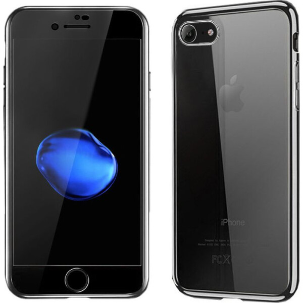 

Чехол накладка xCase на iPhone 6/6s защита 360 серебро