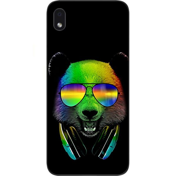 

Силиконовый бампер SMTT с изображением для Samsung A01 Core Galaxy A013F Мишка в наушниках