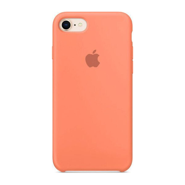 

Чехол накладка xCase на iPhone 7/8 Silicone Case персиковый (peach)
