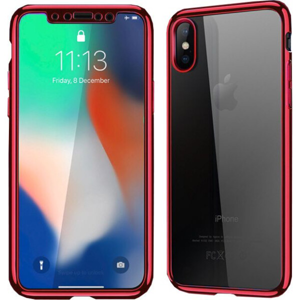 

Чехол накладка xCase на iPhone 7Plus/8Plus защита 360 красный