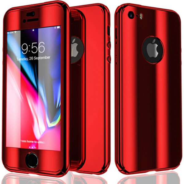 

Чехол накладка xCase на iPhone 7/8 360° Mirror Case красный