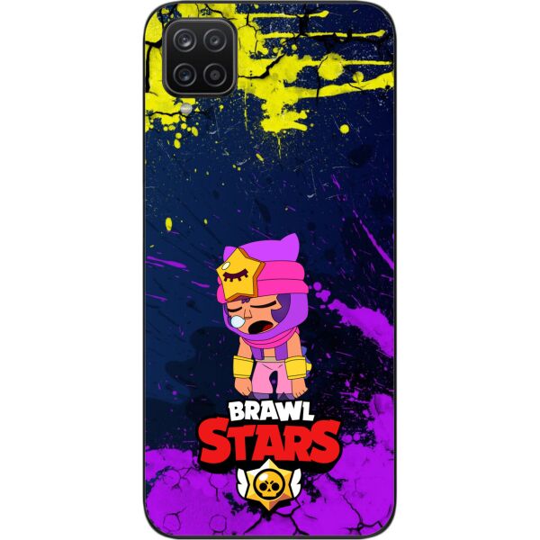 

Силиконовый чехол SMTT для Samsung A12 Galaxy A125F с картинкой Бравл Старс герой Сэнди