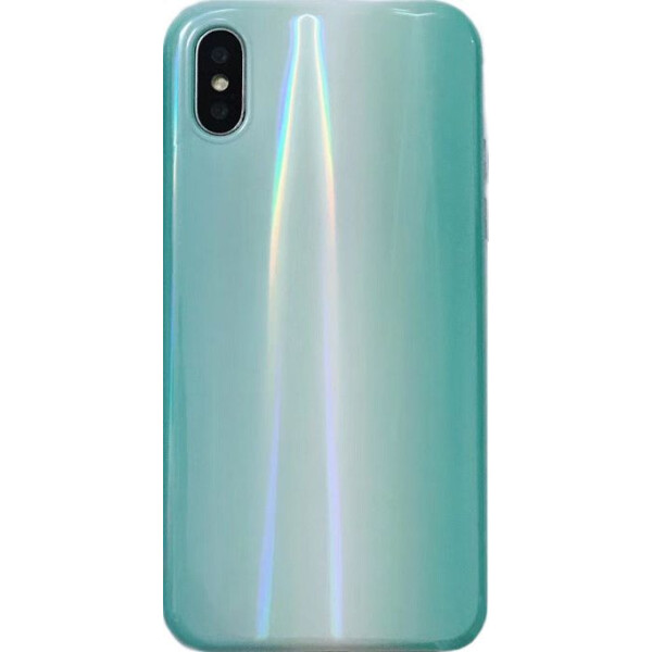 

Чехол накладка xCase на iPhone X/XS Rainbow бирюзовый