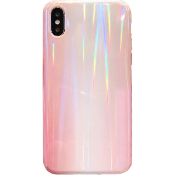 

Чехол накладка xCase на iPhone X/XS Rainbow розовый