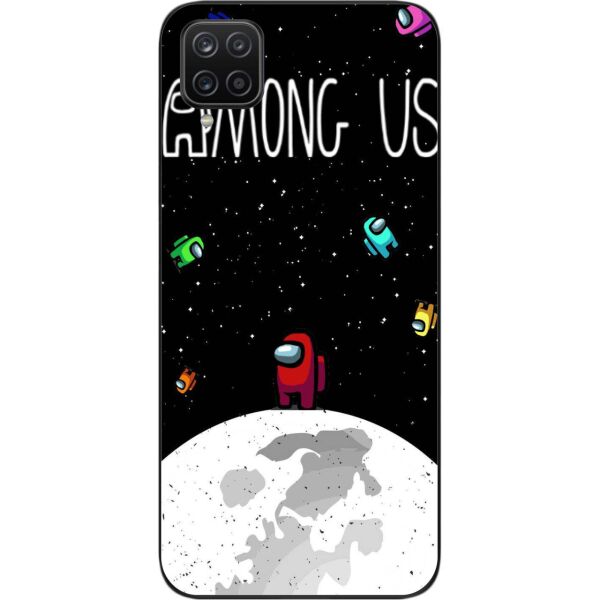 

Силиконовый чехол SMTT для Samsung A12 Galaxy A125F с картинкой Among us На луне