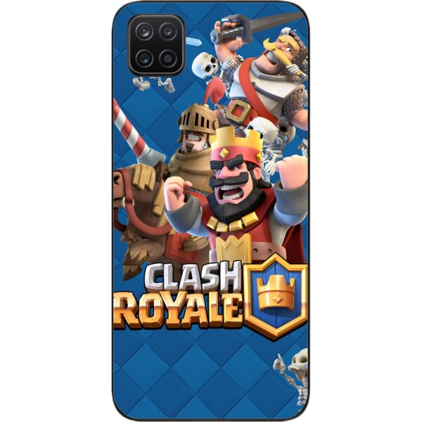 

Силиконовый чехол SMTT для Samsung A12 Galaxy A125F с картинкой Игры Clash Royale герои