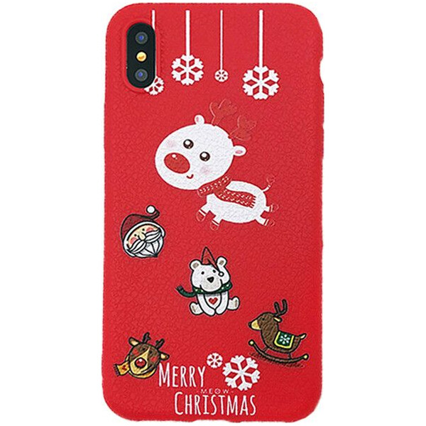 

Чехол накладка xCase на iPhone X/XS Christmas Holidays №1