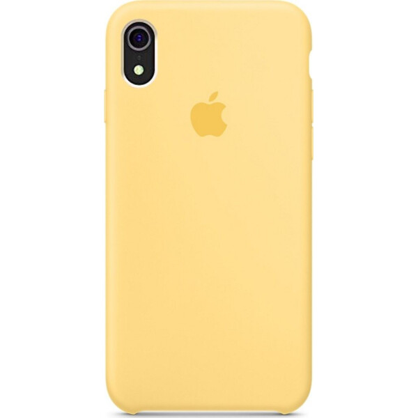 

Чехол накладка xCase для iPhone XR Silicone Case желтый