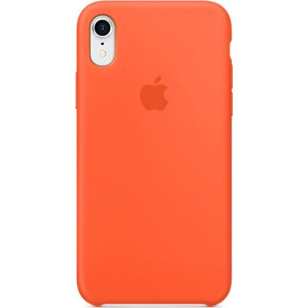 

Чехол накладка xCase для iPhone XR Silicone Case оранжевый