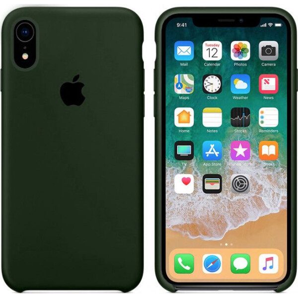 

Чехол накладка xCase для iPhone XR Silicone Case Virid