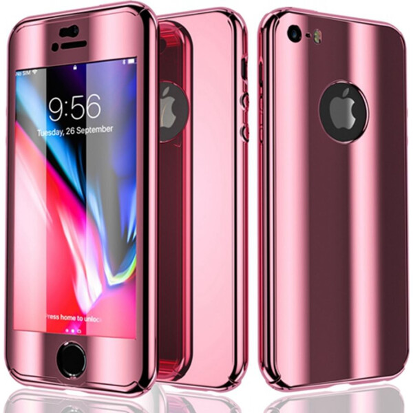 

Чехол накладка xCase на iPhone XR 360° Mirror Case розовый