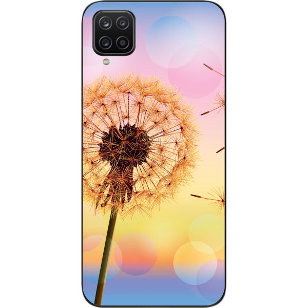 

Силиконовый чехол SMTT для Samsung A12 Galaxy A125F с картинкой Одуванчик