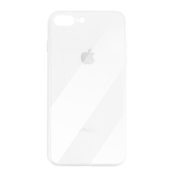 

Чехол накладка xCase на iPhone 7 Plus/8 Plus Glass Case Logo white