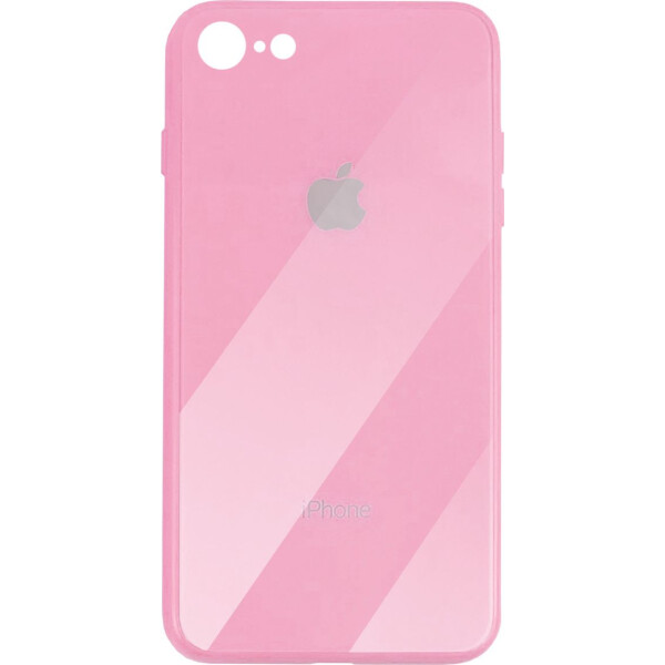 

Чехол накладка xCase на iPhone 6 Plus/6s Plus Glass Case Logo pink